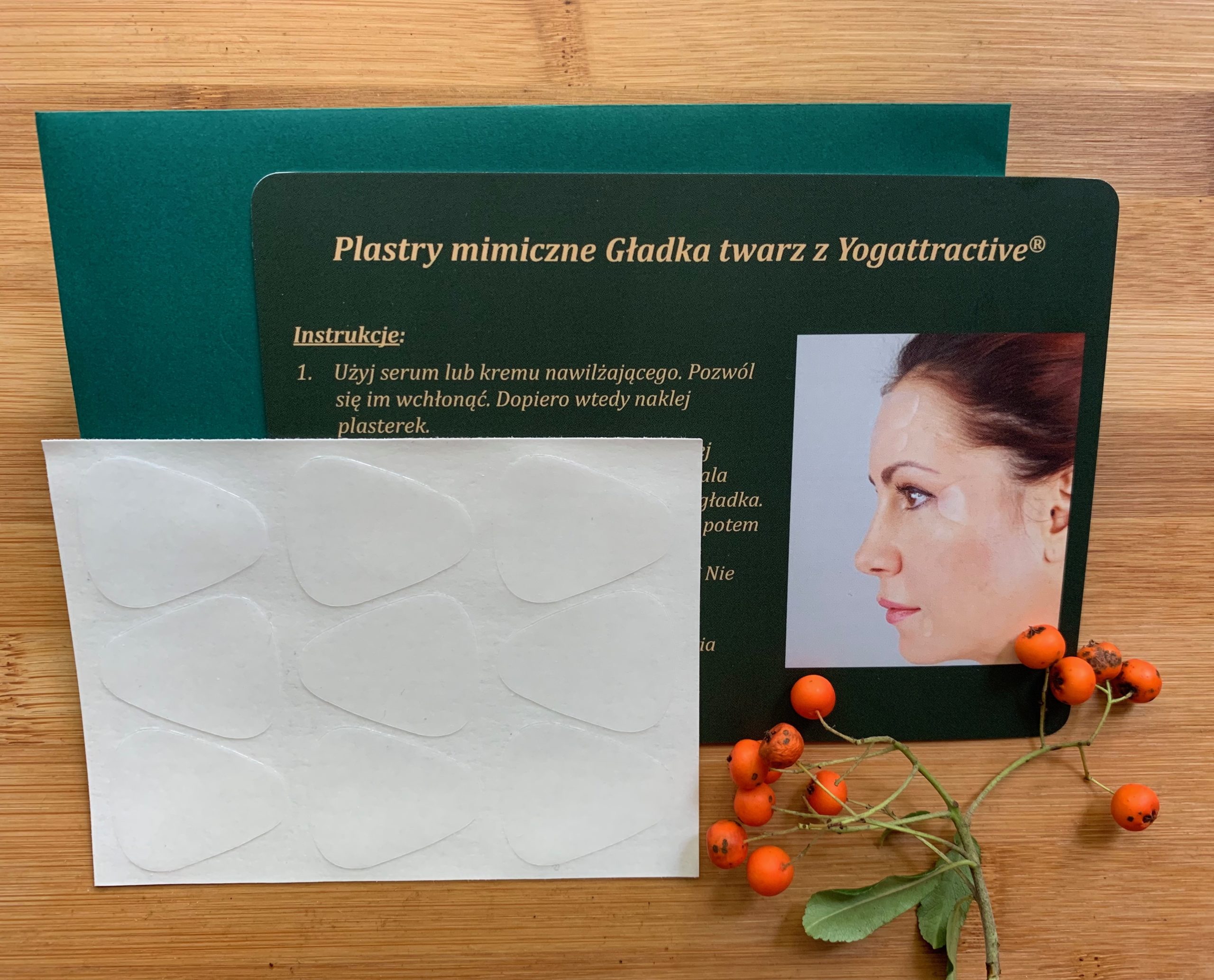 PLASTRY MIMICZNE NA CZOŁO I OKOLICE OCZU YOGATTRACTIVE - 40 SZT.